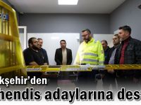 Büyükşehir’den mühendis adaylarına destek