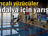 Darıcalı yüzücüler madalya için yarıştı