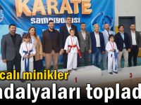 Darıcalı minikler madalyaları topladı