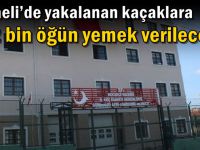 Kocaeli’de yakalanan kaçaklara 492 bin öğün yemek verilecek!