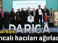 Başkan Bıyık, Darıcalı hacıları ağırladı