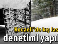 Kocaeli'de kış lastiği denetimi yapıldı