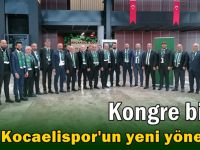 Kongre bitti! İşte Kocaelispor'un yeni yönetimi