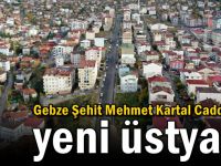 Gebze Şehit Mehmet Kartal Caddesine yeni üstyapı