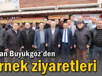 Başkan Büyükgöz’den dernek ziyaretleri