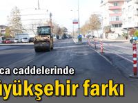 Darıca caddelerinde Büyükşehir farkı