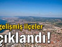 En gelişmiş ilçeler açıklandı!