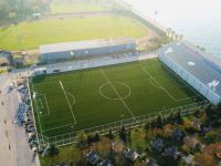 Alparslan Türkeş Spor Kompleksi’nin sahası yenilendi