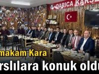 Kaymakam Kara Karslılara konuk oldu