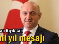 Başkan Bıyık’tan yeni yıl mesajı