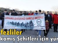 Körfezliler Sarıkamış Şehitleri için yürüdü