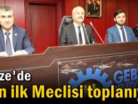 Gebze'de yılın ilk Meclisi toplanıyor