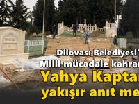 Yahya Kaptan’a yakışır anıt mezar