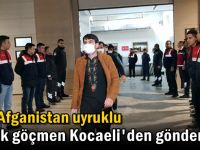 227 Afganistan uyruklu kaçak göçmen Kocaeli'den gönderildi