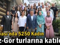 Dilovası’nda 5250 Kadın Gez-Gör turlarına katıldı