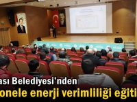 Dilovası Belediyesi’nden personele enerji verimliliği eğitimi