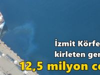 İzmit Körfezi’ni kirleten gemiye 12,5 milyon ceza