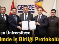 Liseden Üniversiteye Eğitimde İş Birliği Protokolü