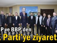 MHP ve BBP’den AK Parti’ye ziyaret