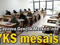 Gençlik Merkezi'nde YKS mesaisi