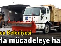 Darıca Belediyesi karla mücadeleye hazır