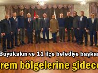 Tahir Büyükakın ve 11 ilçe belediye başkanı deprem bölgelerine gidecek!