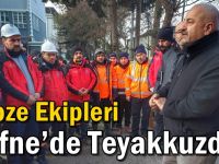 Gebze Ekipleri Defne’de Teyakkuzda