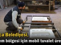 Darıca Belediyesi, deprem bölgesi için mobil tuvalet üretiyor