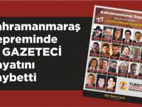 TGF; Acımız büyük 21 meslektaşımızı depremde kaybettik