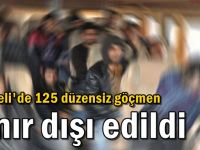 Kocaeli'de 125 düzensiz göçmen sınır dışı edildi