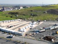 Koruma Hatay Kırıkhan’da  konteyner ve çadır kent kuruyor
