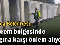 Darıca Belediyesi, deprem bölgesinde salgına karşı önlem alıyor