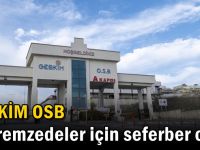 GEBKİM OSB depremzedeler için seferber oldu