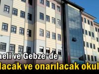 Kocaeli’de yıkılacak ve onarılacak okullar