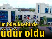 O isim büyükşehirde müdür oldu