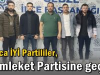 Darıca İYİ Partililer, Memleket Partisine geçti