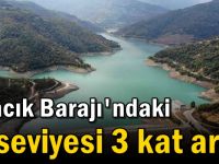 Yuvacık Barajı'ndaki su seviyesi 3 kat arttı
