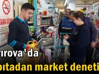 Zabıtadan market denetimi