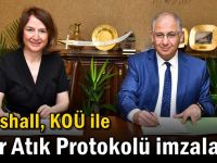 Marshall, Kocaeli Üniversitesi ile Sıfır Atık Protokolü imzaladı