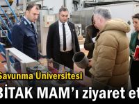 Milli Savunma Üniversitesi TÜBİTAK MAM’ı ziyaret etti