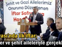 Dilovası’nda ilk iftar; gaziler ve şehit aileleriyle gerçekleşti