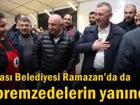 Dilovası Belediyesi Ramazan’da da depremzedelerin yanında