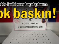 Tarihi eser kaçakçılarına şok baskın!