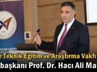 Gebze Teknik Eğitim ve Araştırma Vakfı Yeni Başkanı Prof. Dr. Hacı Ali Mantar