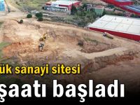 Küçük sanayi sitesi inşaatı başladı