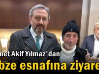 Gebze'de esnafı gezen Yılmaz: "Ayinesi iştir kişinin, lafa bakılmaz"