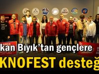 Başkan Bıyık’tan gençlere TEKNOFEST desteği