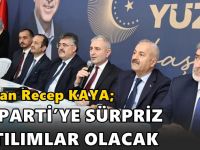 Recep Kaya, AK Partiye sürpriz katılımlar olacak!