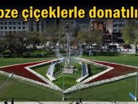 Gebze çiçeklerle donatılıyor