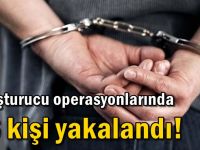 Uyuşturucu operasyonlarında 66 kişi yakalandı!